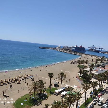 Apartament Espectaculares Vistas Al Mar Playa Malagueta Malaga Zewnętrze zdjęcie