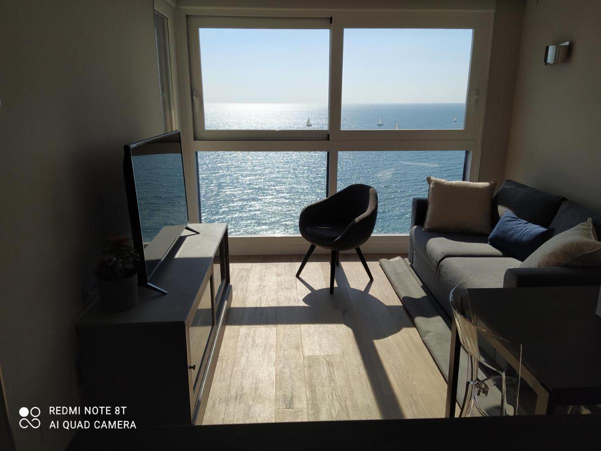 Apartament Espectaculares Vistas Al Mar Playa Malagueta Malaga Zewnętrze zdjęcie